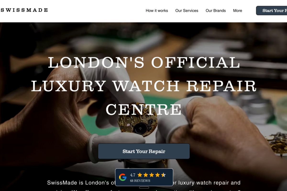 SwissMade website screenshot